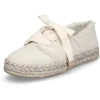 TOMS Toms Damen Schnürschuh Carolina Lace Up weiß Schnürschuh