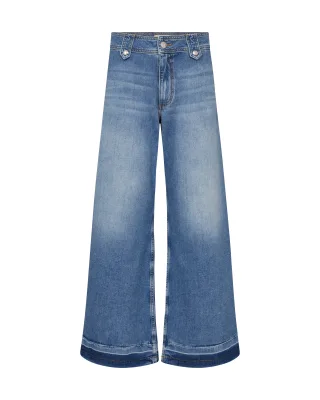 MOS MOSH - MMHermina Zack Jeans mid blue - Gr. - 30/Ankle