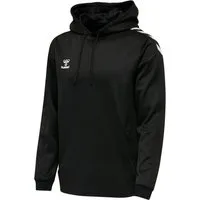 hummel Kapuzenpullover hmlCORE XK Poly Sweat Hoodie mit Kapuze (Polyester-Sweatstoff) schwarz
