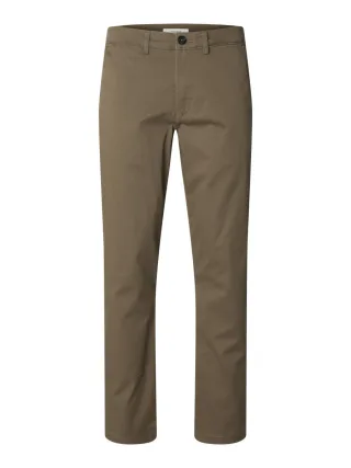 Selected - Slim Fit Flex Chino braun - Gr. - 32