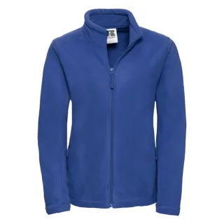 Russell - Fleecejacke Durchgehender Reißverschluss für Damen - Für Außen (Kräftiges Königsblau)