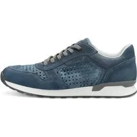 Rieker (Glattleder) U0312 blau Herren Sneaker