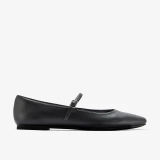 Emelina Gem Schwarze Glatte Schuhe