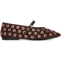 Badura Badura Ballerinas Damen Braun Badura-EO-ALANI-V2267-115 Braun Dunkel Ballerina