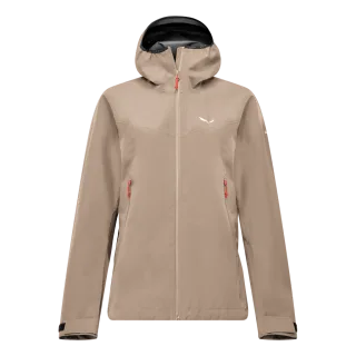 SALEWA - Puez GORE-TEX® 3 Layers Epe Jacke Damen - Beige (Gr.42)