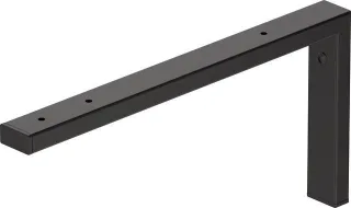 Duravit Konsolenträger Diamantschwarz Matt 40x425x200 mm - UV990200000 UV990200000