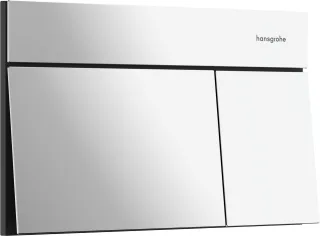 Hansgrohe iFrame Element E Betätigungsplatte für 2-Mengen-Spülung, Chrom, 66003000 66003000