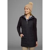 KangaROOS Langjacke (1-St) mit 2-Wege-Reißverschluss, po-bedeckende Länge, figurbetonte Passform