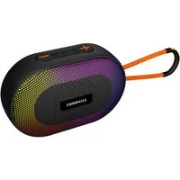 Omega OGQ101 Bluetooth-Lautsprecher Mono (Bluetooth, 5 W, RGB Lichtmodi sorgen für stimmungsvolle Atmosphäre)