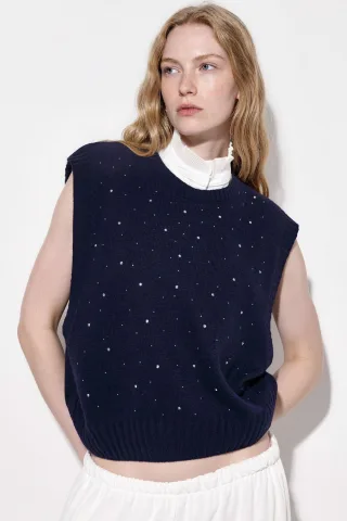 Verzierter Pullover