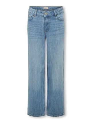 KIDS ONLY - KOGLOPEZ LW WIDE BAGGY DNM TAI Medium Blue Denim - Gr. - 152