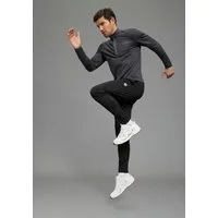 Ocean Sportswear Funktionsshirt atmungsaktiv, quick dry schmale Passform, Langarm, mit Reißverschluss am Ausschnitt