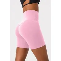 FemmeTone Radlerhose »Skin-Touch« – Nahtlose Yoga-Shorts, High-Waist & blickdicht Kurze Shaping-Tights – Seamless Leggings, Bauch-Weg