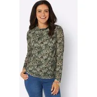Witt T-Shirt Stehkragen-Shirt Langarm