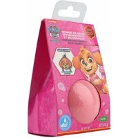 HF Home Flair Badekugel 1x Paw Patrol Badebombe - große Badekugel Skye mit Überraschung, 1-tlg., rosa Badekugel - Erdbeerduft - Vegan- 170g