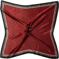 MayTree Seidentuch quadratisch Paisley 53x53, (Stück), 100% Seide