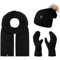 Rock Creek Mütze & Schal Schal Mütze Handschuhe Set U-102