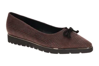 Peter Kaiser 9-72107-47 323 Damen Slipper Braun Suede Gold Schwarz - Plateau ...