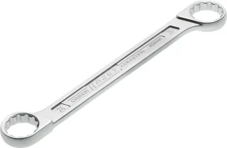 HAZET Doppel-Ringschlüssel Außen-Doppel-Sechskant-Tractionsprofil - 610N-24X26