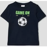 s.Oliver Kurzarmshirt T-Shirt T-Shirt mit Wendepailletten