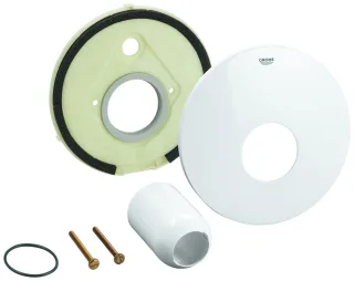 Grohe Rosette 46904 moon white , 46904LS0 46904LS0