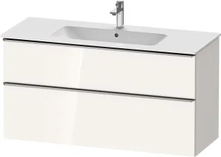 Duravit D-Neo Waschtischunterbau wandhängend Weiß Hochglanz 1210x462x625 mm - DE4364070220000 DE4364070220000