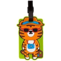 Puckator Gepäckanhänger Alfie the Tiger (Adoramals, 1-St., Taschenanhänger) Kofferanhänger, Namensschild