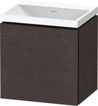 Duravit L-Cube c-shaped Set wandhängend Eiche dunkel gebürstet Matt 450x350x480 mm - LC6949N72720000 LC6949N72720000
