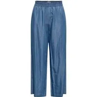 ONLY Weite Jeans ONLETTY-BEA ELASTIC WIDE DNM QYT Baumwollmischung, regular waist