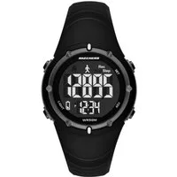 Skechers Chronograph SKYWOOD SR2156, Quarzuhr, Armbanduhr, Damenuhr, digital, Batterie-Entladungsanzeige