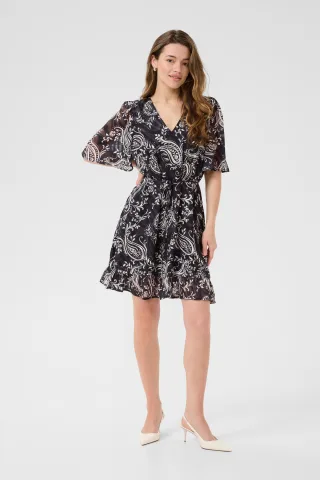 Kleid KAlecta Regular fit black white