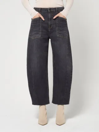 GANG - 94ODINA - o-shape fit detached black wash - Gr. - 29