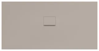 Villeroy & Boch Duschwanne Squaro Infinity 1600x800x40mm, flächenbündig Einbau Antirutsch Almond UDQ1680SQI2V-AL