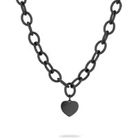 Liebeskind Berlin Kette mit Anhänger My Heart Edelstahl