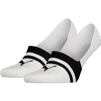 PUMA Füßlinge PUMA UNISEX HERITAGE MID CUT FOOTIE (2 Paar) No-Show-Socks, Silikon in der Ferse für optimalen Halt