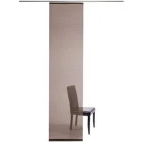 HOMING Schiebegardine Manhattan (1 St), Klettband, transparent, modern, Wohnzimmer, Schlafzimmer