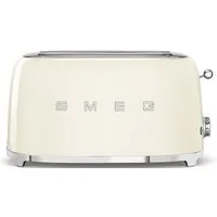Smeg Toaster TSF02CREU 4-Scheiben Toaster Creme 50`s Style
