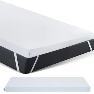 Arensberger Topper, Weiß, Textil, 160x200 cm, Schlafzimmer, Matratzen Shop, Matratzenzubehör, Topper