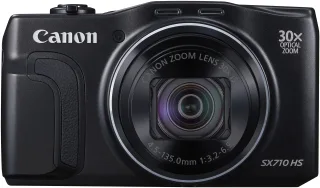 Canon PowerShot SX710 HS [20.3MP 30-fach opt. Zoom 3"] schwarz