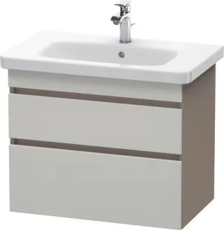 Duravit DuraStyle Waschtischunterbau wandhängend Betongrau & Basalt Matt 730x448x610 mm - DS64810074 DS648100743