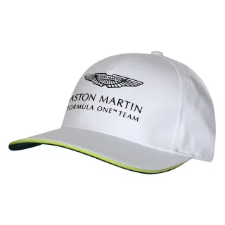 Aston Martin Formel 1 offizielle Team Herren weißer Kappe