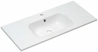 Pelipal Serie 6110 Mineralmarmor-Waschtisch MMWT73-1010, B:1010, H:20, T:460mm MMWT73-1010