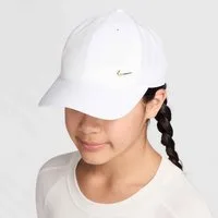 Nike Sportswear Baseball Cap Nike Dri-FIT Club Kids' Unstructured Metal Swoosh Cap unstrukturierte Form, aus Polyester, mit Polyesterfutter