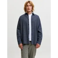 Jack & Jones Langarmhemd JJCARTER CHECK SHIRT LS SN Baumwolle, relaxed fit