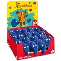 Schmidt Spiele Plüschfigur Plüsch Elefant blau 12cm