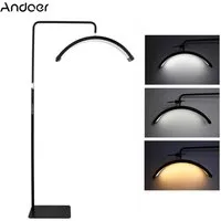 Andoer LED Stehlampe Andoer HD M6X 36W Boden-LED-Videoleuchte 3200K-5600K Dimmbar, LED fest integriert, LED fest integriert, für Schönheitssalon, Make-up, Live-Streaming