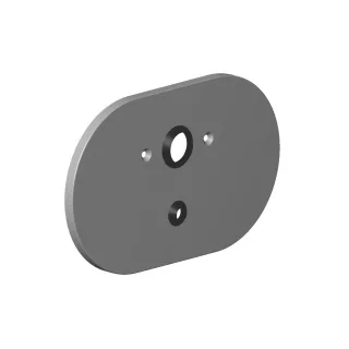 Dornbracht Abdeckung mit Umstellung Ersatzteile 90110205200 241 x 198 x 16 mm Chrom 90110205200-00