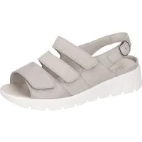 Waldläufer M-WIOLA Keilsandalette, Sandale, Sommerschuh, Komfortschuh mit Klett, M-Weite