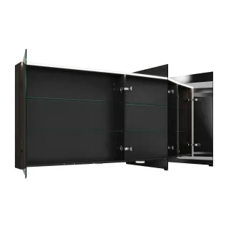 Burgbad Spiegelschrank Eqio 800x1400x170 Marone Dekor Trüffel, SPGT140LF2012 SPGT140LF2012