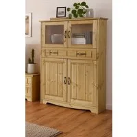 OTTO home Highboard Trinidad, Vitrine, Breite 102 cm